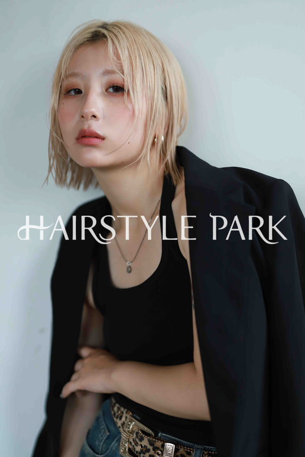 ヘアスタイル写真PhotoNo:522-1 (6) [ミディアム,切りっぱなしボブ,レディース,カジュアル,ギャル,カット,カラー,ダブルカラー,縦型 ]