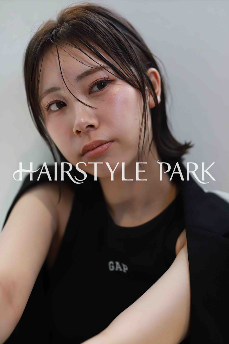 ヘアスタイル写真PhotoNo:523-1 (10) [ミディアム,レディース,ナチュラル,クール / かっこいい,カット,縦型 ]