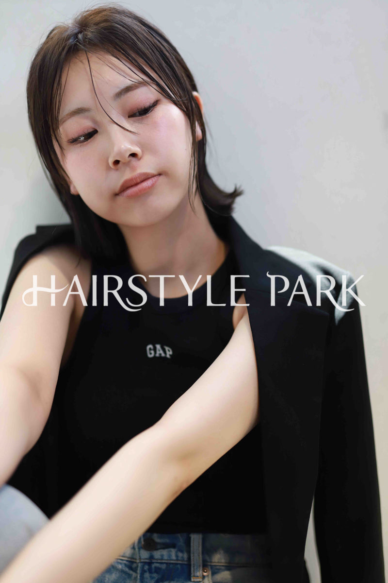 ヘアスタイル写真PhotoNo:523-1 (20) [ミディアム,レディース,ナチュラル,クール / かっこいい,カット,縦型 ]