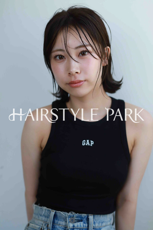 ヘアスタイル写真PhotoNo:523-2 (11) [ミディアム,レディース,ナチュラル,クール / かっこいい,カット,縦型 ]