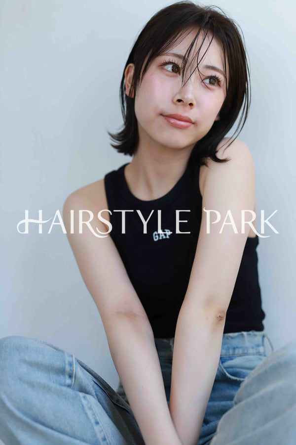 ヘアスタイル写真PhotoNo:523-2 (14) [ミディアム,レディース,ナチュラル,クール / かっこいい,カット,縦型 ]