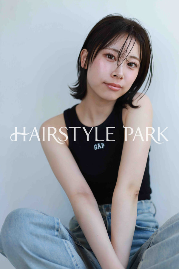 ヘアスタイル写真PhotoNo:523-2 (15) [ミディアム,レディース,ナチュラル,クール / かっこいい,カット,縦型 ]
