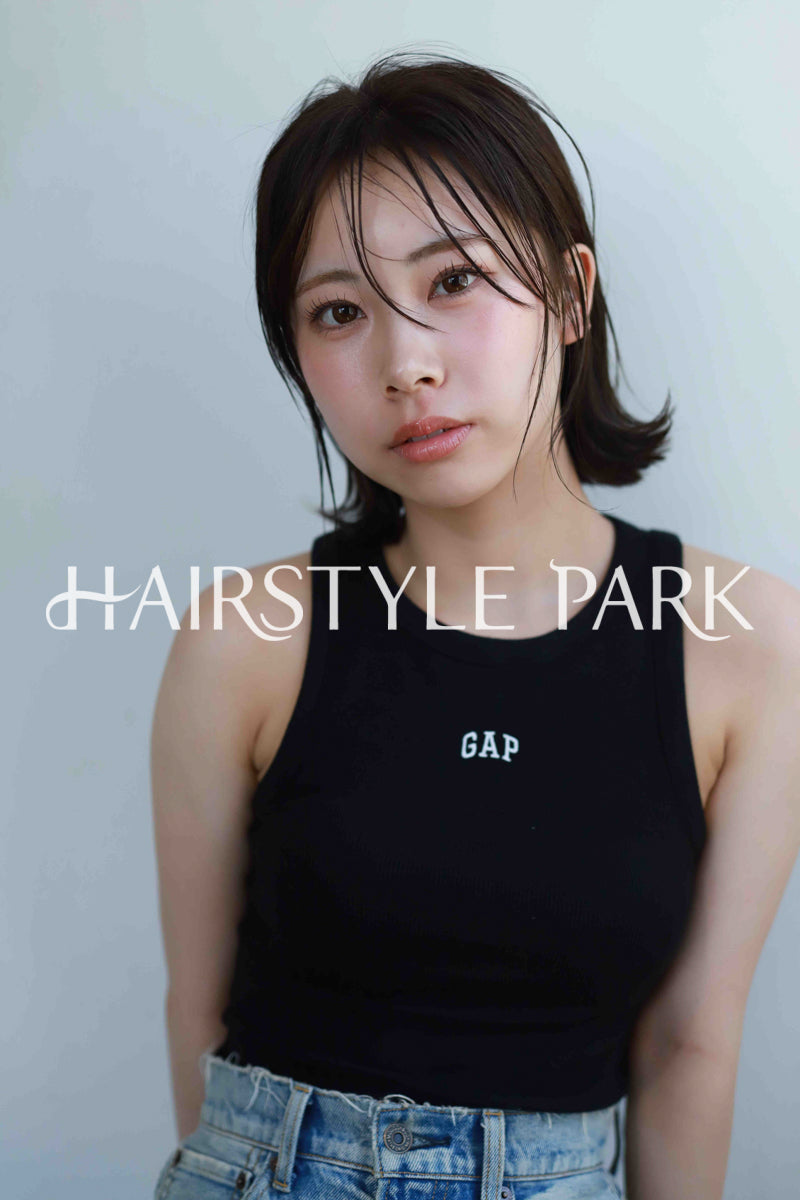 ヘアスタイル写真PhotoNo:523-2 (4) [ミディアム,レディース,ナチュラル,クール / かっこいい,カット,縦型 ]
