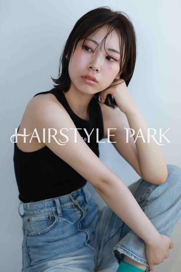 ヘアスタイル写真PhotoNo:523-2 (7) [ミディアム,レディース,ナチュラル,クール / かっこいい,カット,縦型 ]
