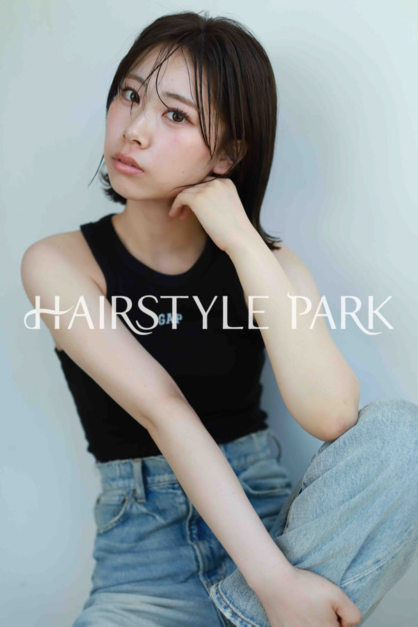 ヘアスタイル写真PhotoNo:523-2 (8) [ミディアム,レディース,ナチュラル,クール / かっこいい,カット,縦型 ]