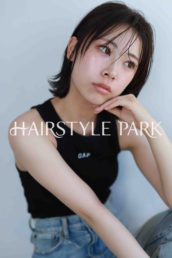 ヘアスタイル写真PhotoNo:523-2 (9) [ミディアム,レディース,ナチュラル,クール / かっこいい,カット,縦型 ]