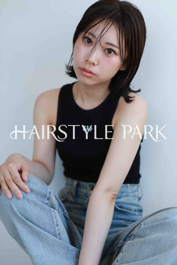 ヘアスタイル写真PhotoNo:523-2 [ミディアム,レディース,ナチュラル,クール / かっこいい,カット,縦型 ]