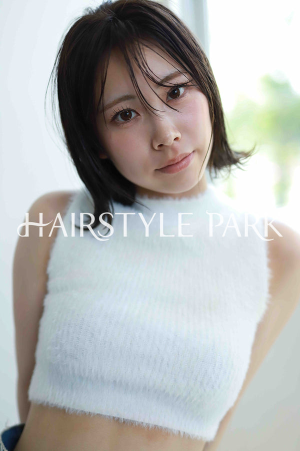 ヘアスタイル写真PhotoNo:532-3 (17) [ミディアム,レディース,ナチュラル,クール / かっこいい,カット,縦型 ]
