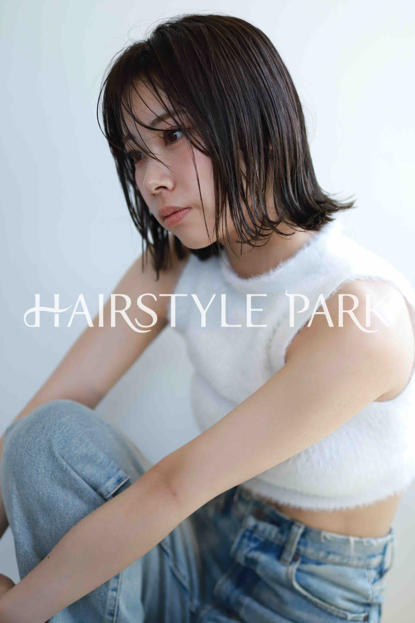 ヘアスタイル写真PhotoNo:532-3 (21) [ミディアム,レディース,ナチュラル,クール / かっこいい,カット,縦型 ]