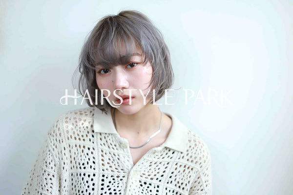 ヘアスタイル写真PhotoNo:533-1 (8) [ミディアム,切りっぱなしボブ,レディース,モテ・愛され,カジュアル,クール / かっこいい,カット,カラー,ダブルカラー,横型 ]