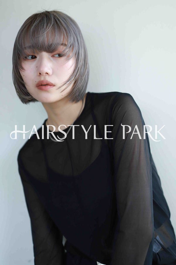 ヘアスタイル写真PhotoNo:533-2 (21) [ミディアム,切りっぱなしボブ,レディース,モテ・愛され,カジュアル,クール / かっこいい,カット,カラー,ダブルカラー,縦型 ]