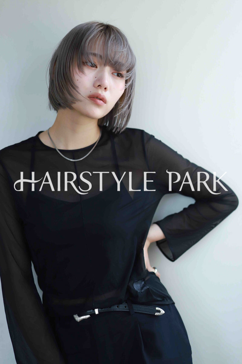 ヘアスタイル写真PhotoNo:533-2 (26) [ミディアム,切りっぱなしボブ,レディース,モテ・愛され,カジュアル,クール / かっこいい,カット,カラー,ダブルカラー,縦型 ]