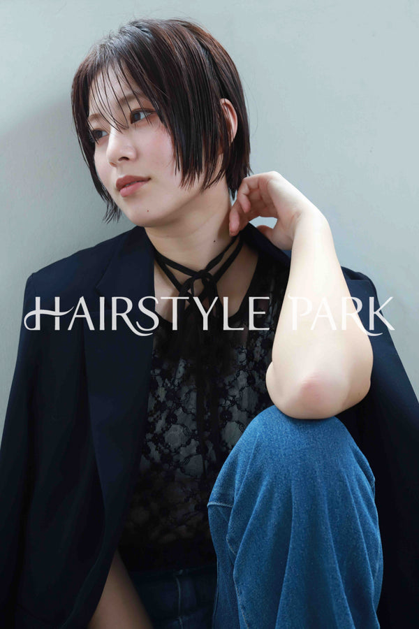 ヘアスタイル写真PhotoNo:534-2 (6) [ミディアム,レディース,オフィス / コンサバ,カジュアル,クール / かっこいい,カット,縦型 ]