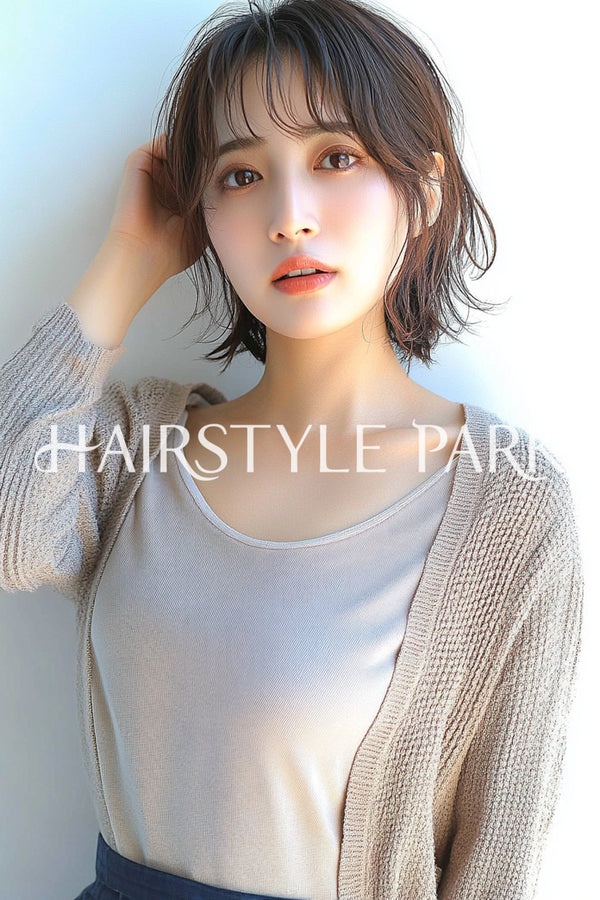 ヘアスタイル写真PhotoNo:aiphoto010【AI画像】 [ ]