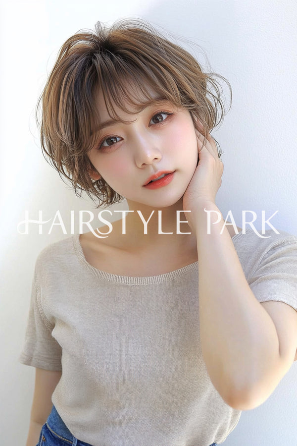 ヘアスタイル写真PhotoNo:aiphoto012【AI画像】 [ ]