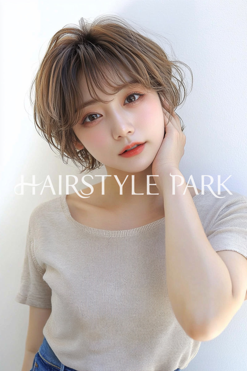 ヘアスタイル写真PhotoNo:aiphoto012【AI画像】 [ ]
