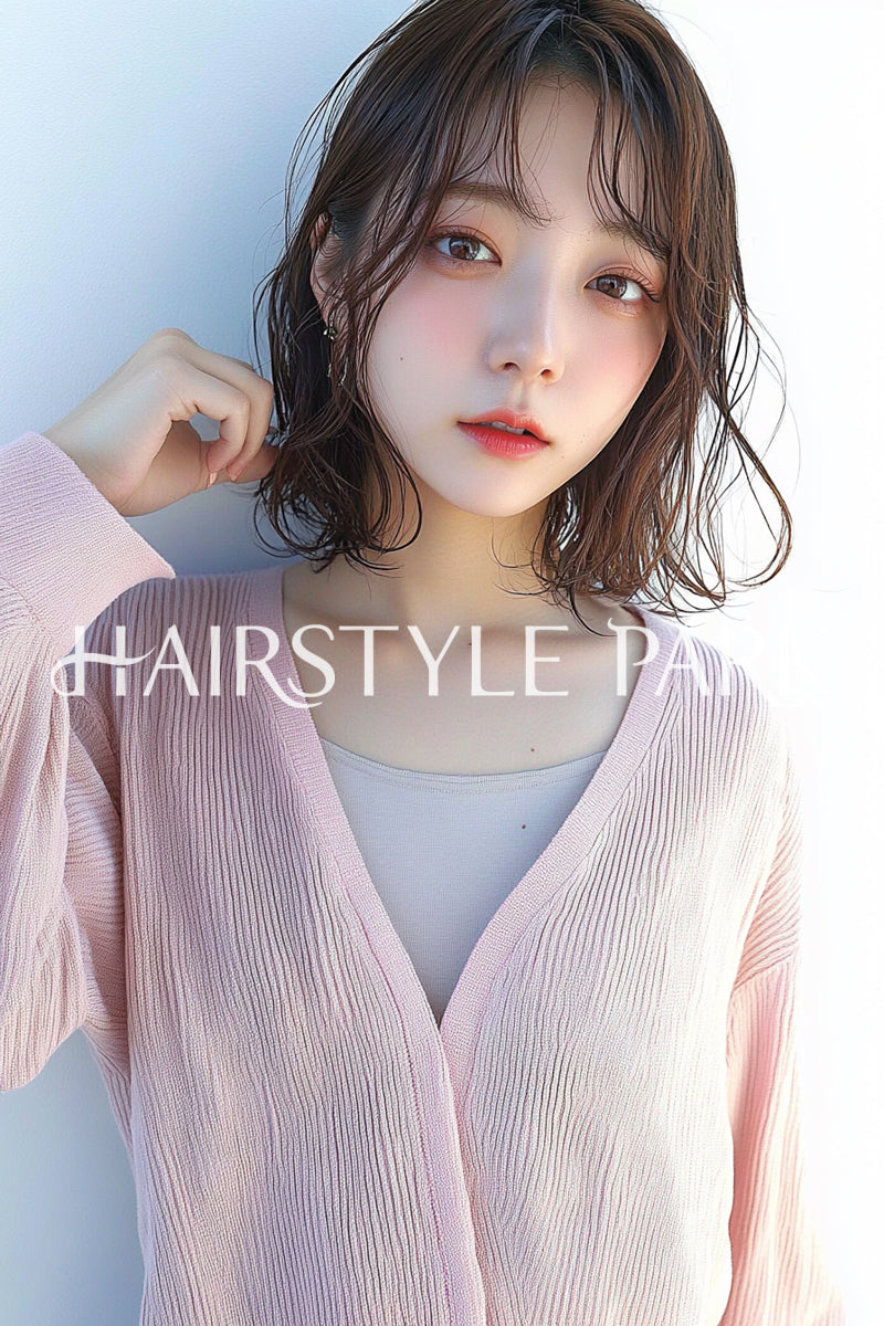 ヘアスタイル写真PhotoNo:aiphoto022【AI画像】 [ ]
