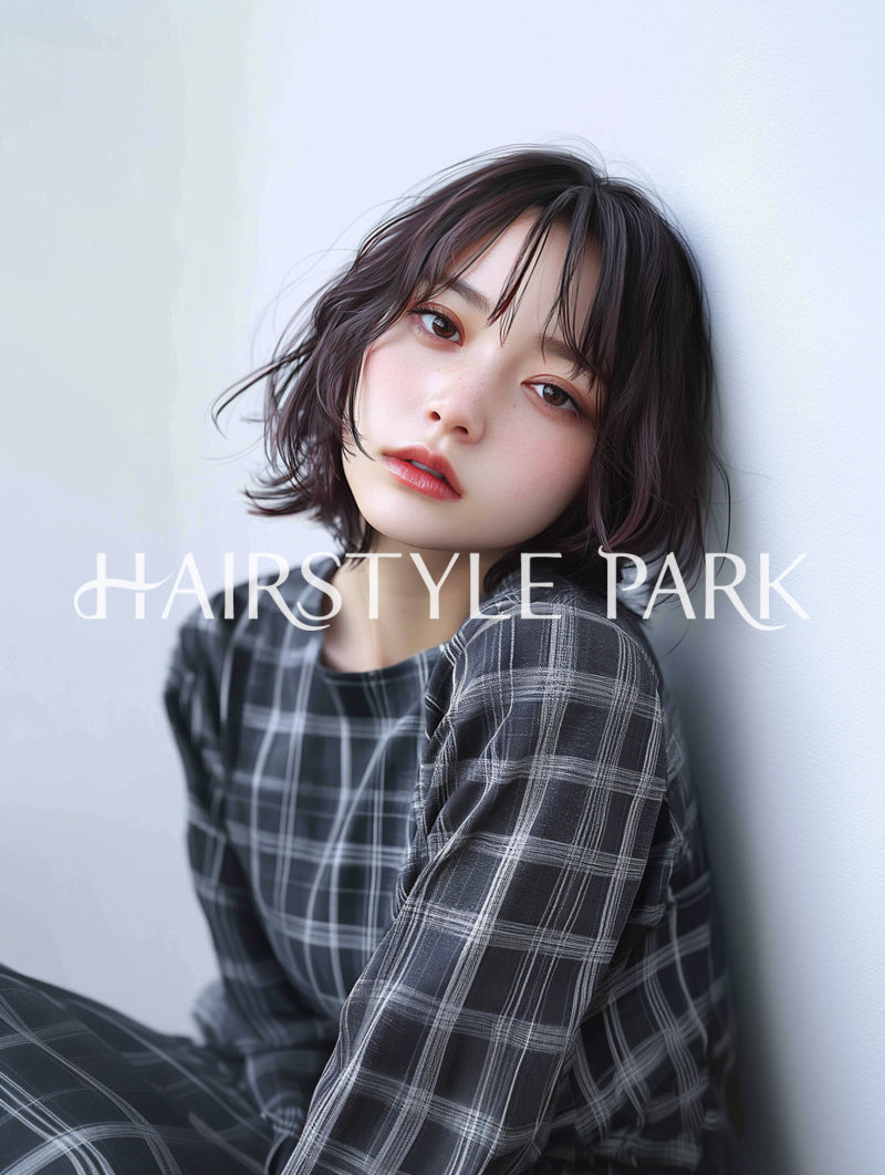 ヘアスタイル写真PhotoNo:aiphoto038【AI画像】 [ ]