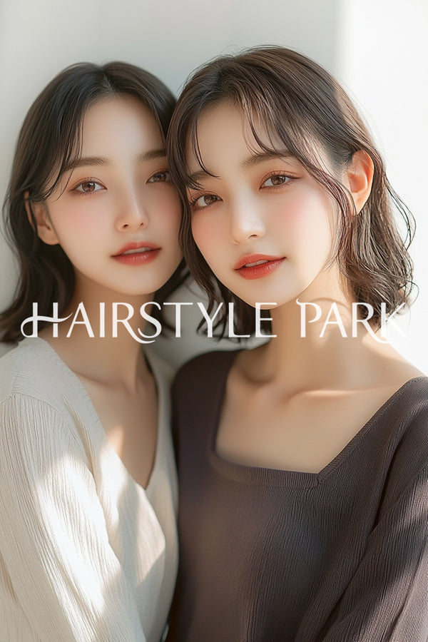 ヘアスタイル写真PhotoNo:aiphoto135【AI画像】 [ミディアム,レディース,ナチュラル,モテ・愛され,縦型,AI ]