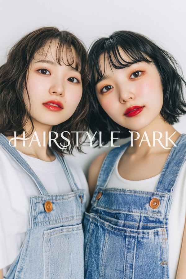 ヘアスタイル写真PhotoNo:aiphoto136【AI画像】 [ミディアム,レディースモテ・愛され,カジュアル縦型,AI ]