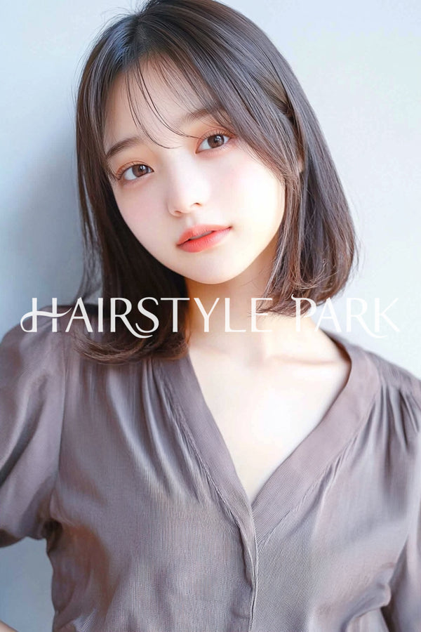 ヘアスタイル写真PhotoNo:aiphoto140【AI画像】 [ミディアム,レディース,ナチュラル縦型,AI ]