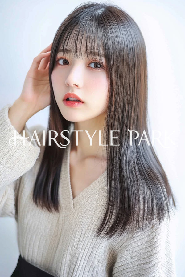 ヘアスタイル写真PhotoNo:aiphoto169【AI画像】 [ロングレディース,ナチュラル縦型,AI ]