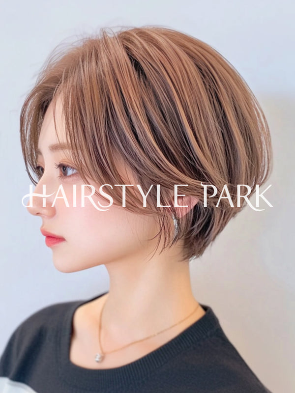 ヘアスタイル写真PhotoNo:aiphoto194【AI画像】 [ショートレディース,ナチュラル縦型,AI ]