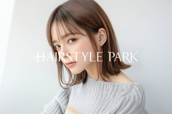 ヘアスタイル写真PhotoNo:aiphoto238【AI画像】 [ミディアム,レディース,ナチュラル横型,AI ]