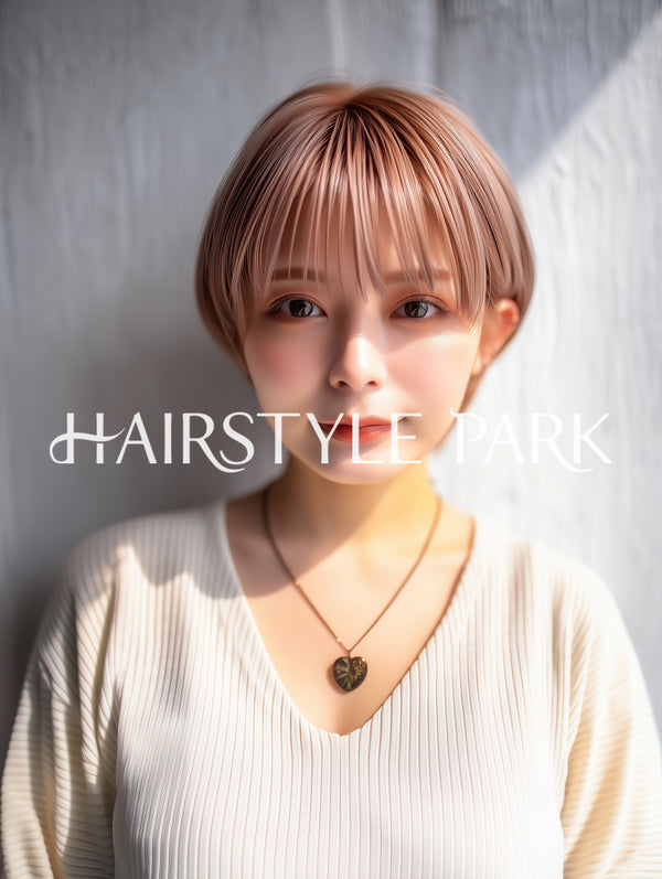 ヘアスタイル写真PhotoNo:aiphoto244【AI画像】 [ミディアム,レディース,カジュアル縦型,AI ]