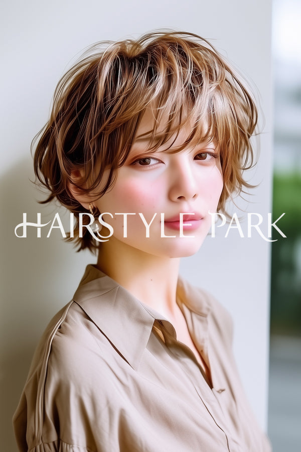 ヘアスタイル写真PhotoNo:aiphoto251【AI画像】 [ミディアム,レディース,オフィス / コンサバ縦型,AI ]