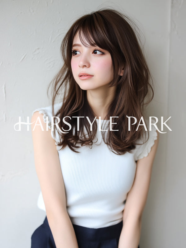 ヘアスタイル写真PhotoNo:aiphoto253【AI画像】 [ロングレディース,ナチュラル縦型,AI ]
