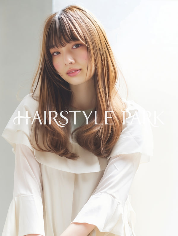 ヘアスタイル写真PhotoNo:aiphoto257【AI画像】 [ロングレディース,ナチュラル縦型,AI ]