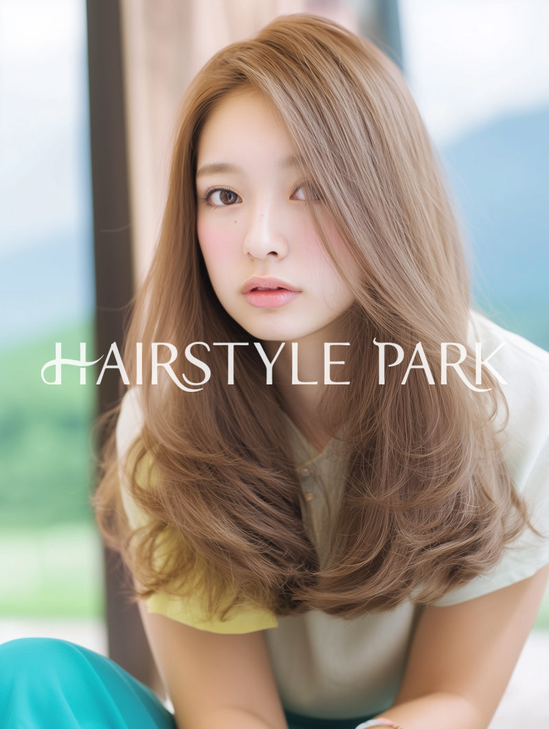 ヘアスタイル写真PhotoNo:aiphoto262【AI画像】 [ロングレディース,ナチュラル縦型,AI ]