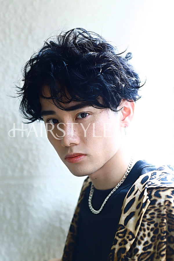 ヘアスタイル写真 [ショート,メンズ,パーマ, ]