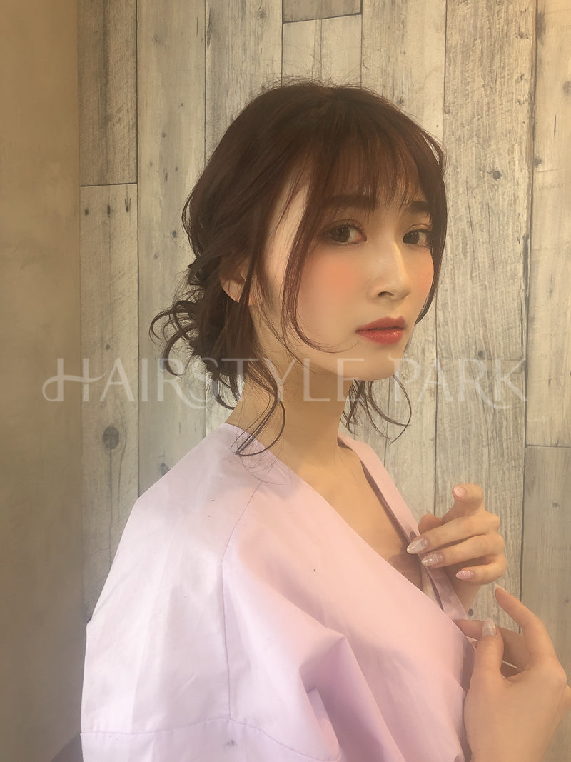 ヘアスタイル写真PhotoNo:11-3 (2)[アップ・セットスタイル,レディース,モテ・愛され,ヘアセット,]