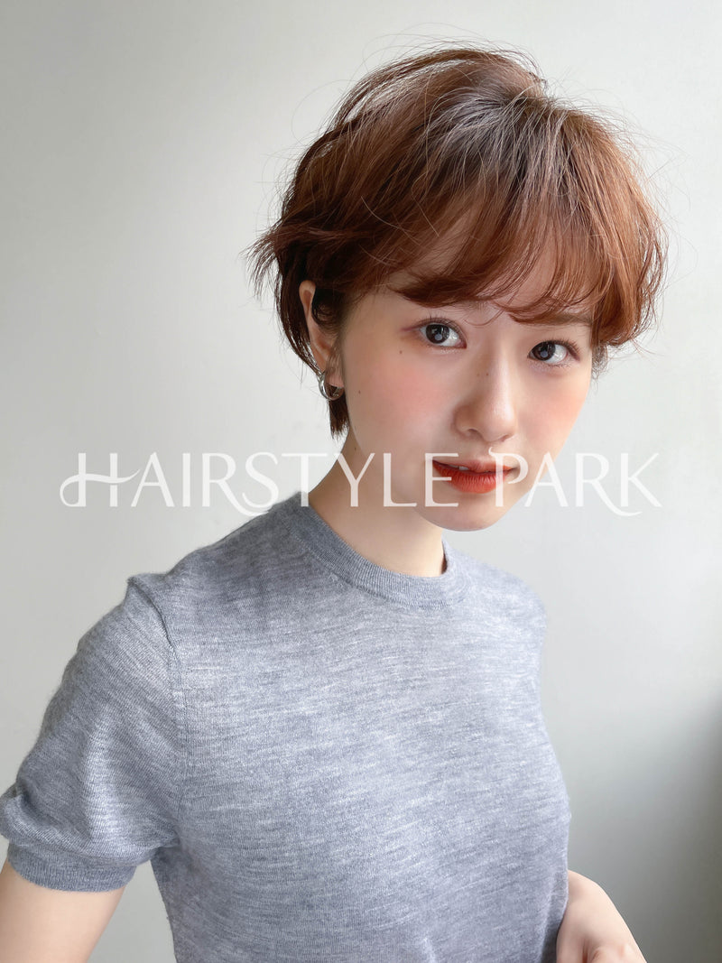 ヘアスタイル写真PhotoNo:125-1 (1) [ショート,ベリーショート,レイヤーショート,レディース,モテ・愛され,カット,カラー,パーマ, ]