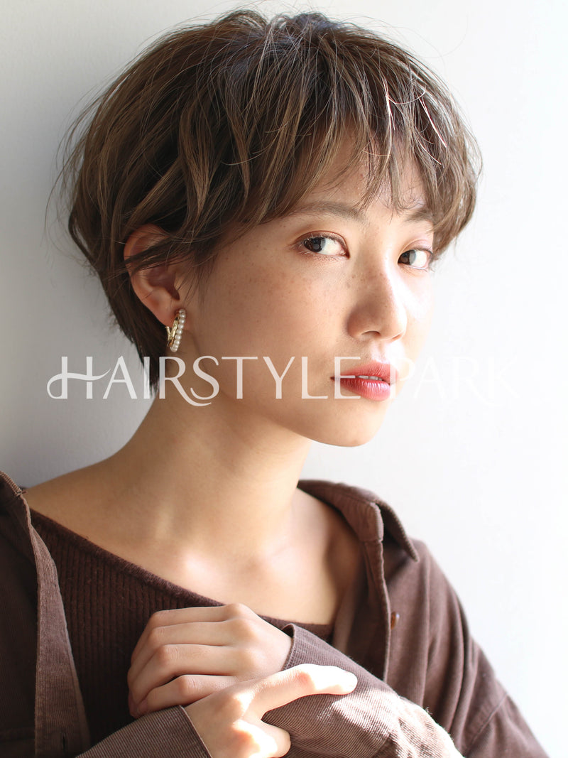 ヘアスタイル写真PhotoNo:126-2 (4) [ショート,ベリーショート,レイヤーショート,レディース,モテ・愛され,カット,カラー,パーマ, ]