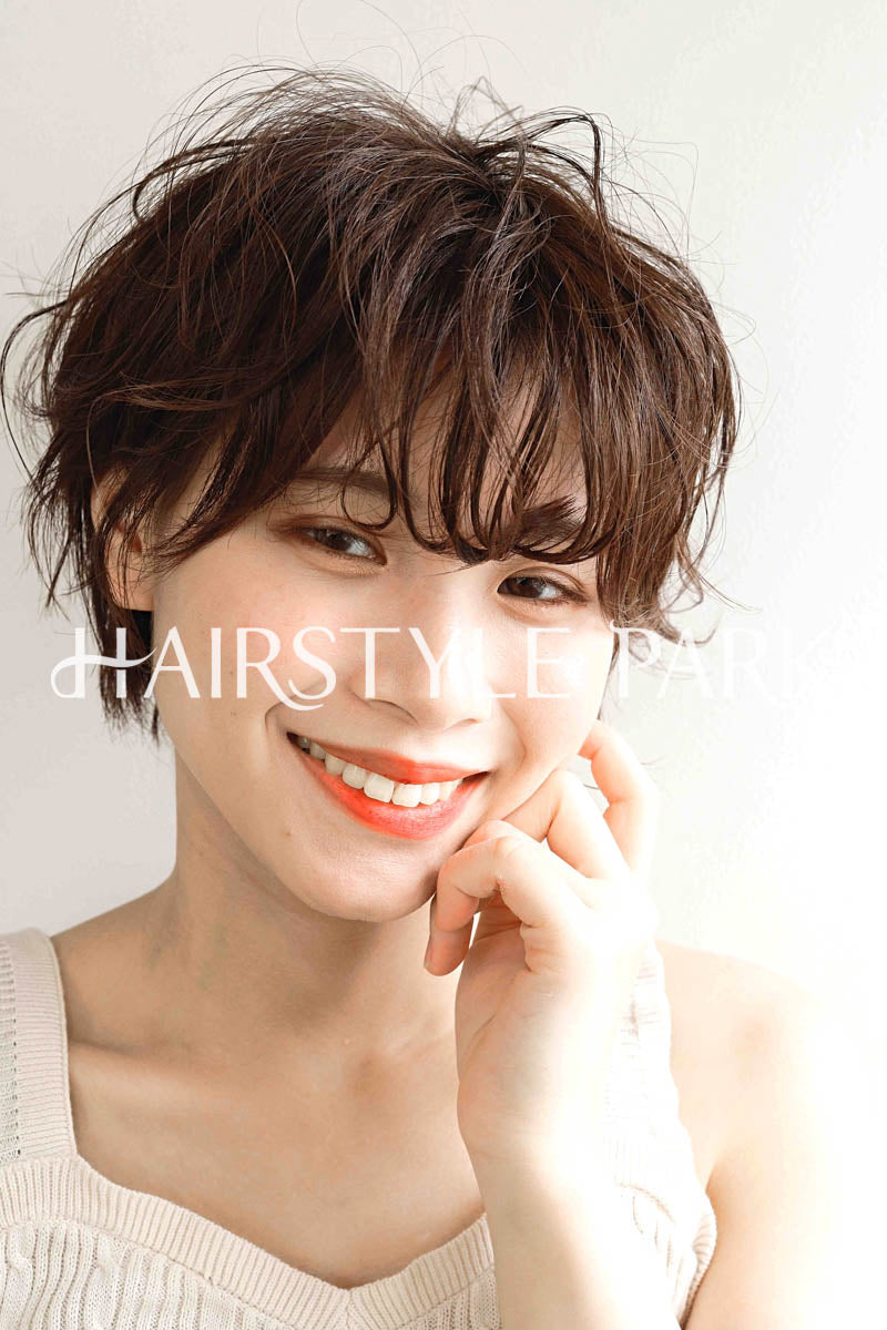 ヘアスタイル写真PhotoNo:162-2 (5) [ショート,レイヤーショート,ショートウルフ,レディース,モテ・愛され,カジュアル,カット, ]