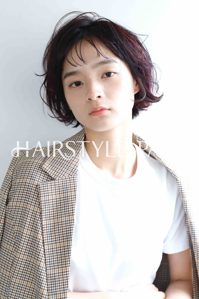 ヘアスタイル写真PhotoNo:188-1 (11) [ショートミディアム,ショートボブ,レイヤーショート,レディース,ナチュラル,モテ・愛され,カット,カラー, ]