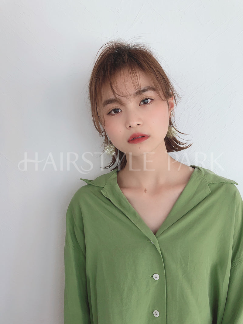 ヘアスタイル写真PhotoNo:22-3 (7)[ミディアム,レディース,クール / かっこいい,カット,カラー]