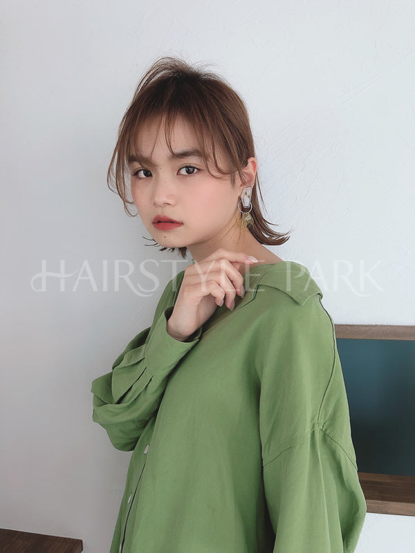 ヘアスタイル写真PhotoNo:22-3 (9)[ミディアム,レディース,クール / かっこいい,カット,カラー]