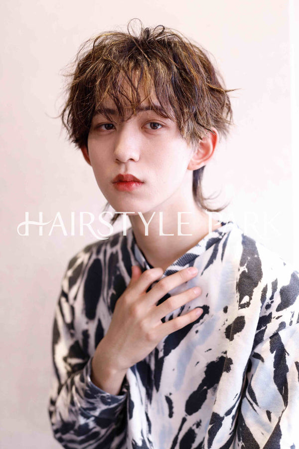 ヘアスタイル写真PhotoNo:231-1 (4) [ショートショートウルフメンズ,カジュアル,クール / かっこいい,カット,カラー,パーマ, ]