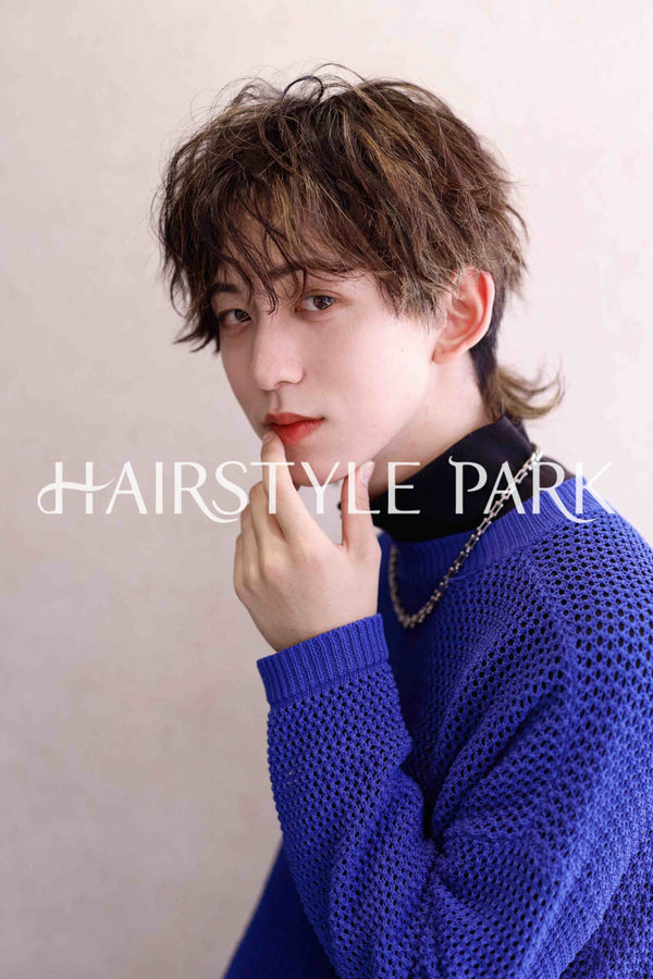ヘアスタイル写真PhotoNo:231-2 (5) [ショートショートウルフメンズ,カジュアル,クール / かっこいい,カット,カラー,パーマ, ]