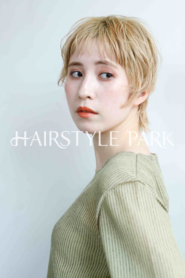 ヘアスタイル写真PhotoNo:233-1 (11) [ショートベリーショートショートウルフレディース,カジュアル外国人風カット,カラー,ダブルカラー, ]