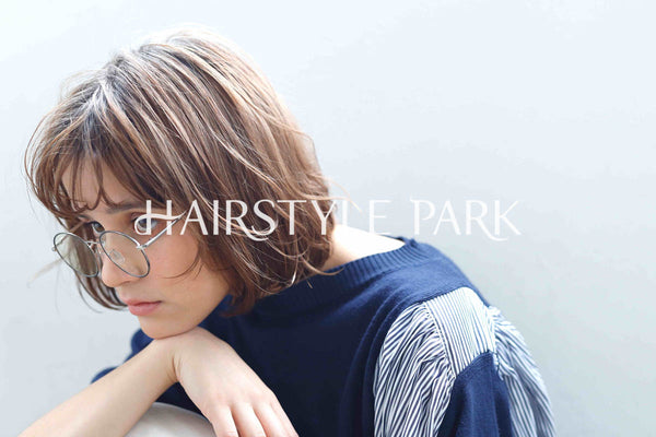 ヘアスタイル写真PhotoNo:235-2 (22) [ミディアムミニボブ,ボックスボブ,切りっぱなしボブ,レディースモテ・愛され,カジュアル,クール / かっこいい,外国人風カット,カラー,パーマダブルカラー,切りっぱなし ]