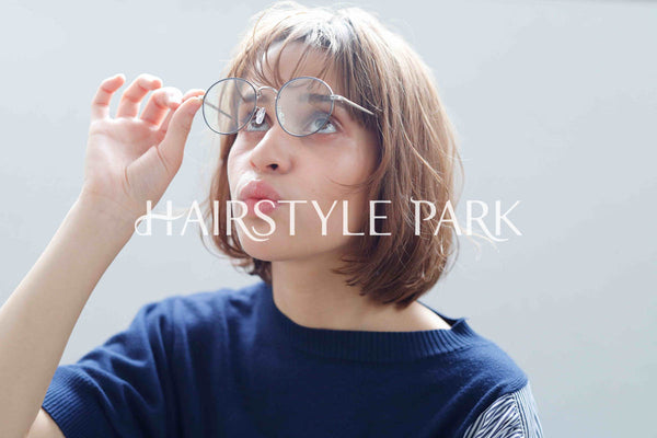 ヘアスタイル写真PhotoNo:235-2 (30) [ミディアムミニボブ,ボックスボブ,切りっぱなしボブ,レディースモテ・愛され,カジュアル,クール / かっこいい,外国人風カット,カラー,パーマダブルカラー,切りっぱなし ]