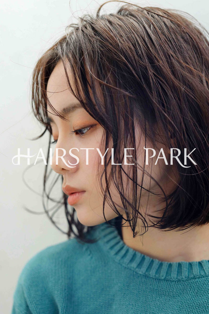 ヘアスタイル写真PhotoNo:241-2 (26) [ミディアム,ボックスボブ,切りっぱなしボブ,レディースモテ・愛され,カジュアルカット,カラー切りっぱなし ]