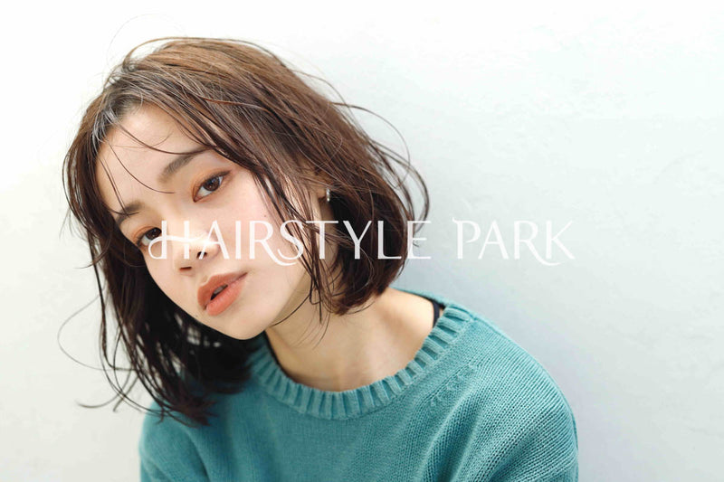 ヘアスタイル写真PhotoNo:241-2 (2) [ミディアム,ボックスボブ,切りっぱなしボブ,レディースモテ・愛され,カジュアルカット,カラー切りっぱなし ]