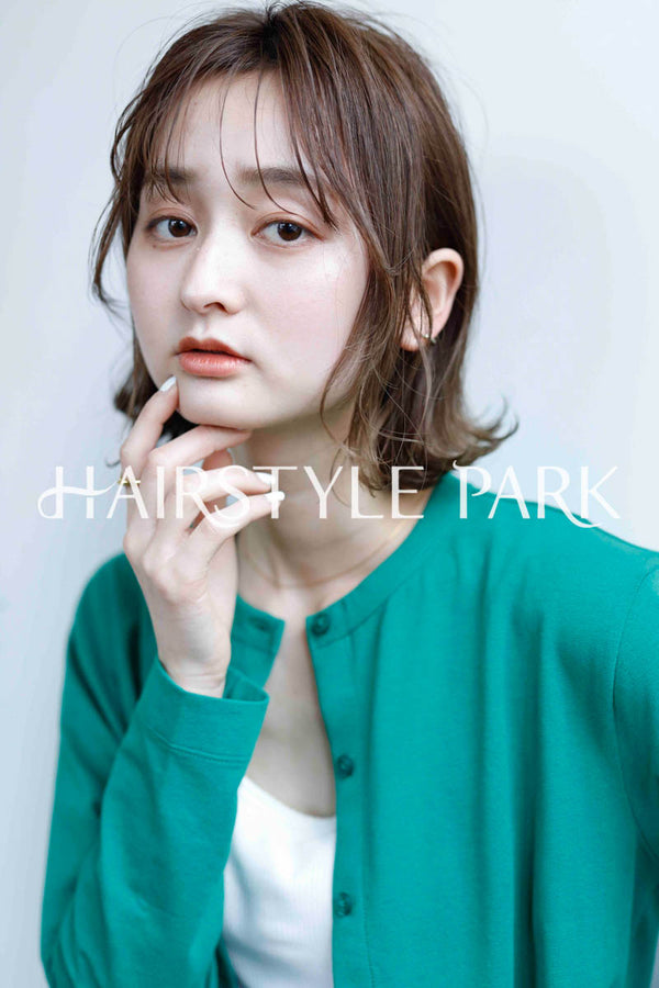 ヘアスタイル写真PhotoNo:242-1 (7) [ショートミディアム切りっぱなしボブ,レディース,ナチュラル,モテ・愛され,カジュアル,クール / かっこいい,カット,カラー切りっぱなし,くびれヘア, ]