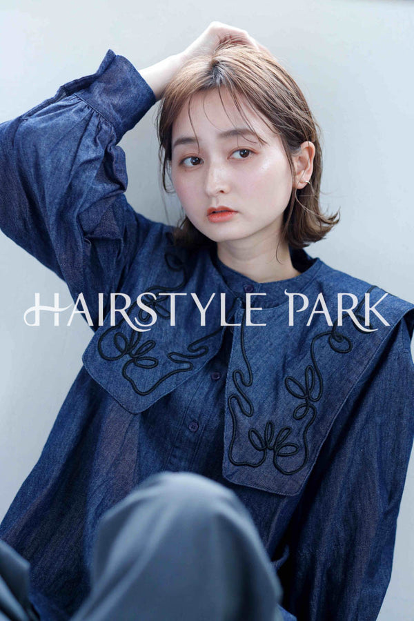 ヘアスタイル写真PhotoNo:242-2 (20) [ショートミディアム切りっぱなしボブ,レディース,ナチュラル,モテ・愛され,カジュアル,クール / かっこいい,カット,カラー切りっぱなし,くびれヘア, ]